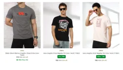 Mens T-Shirts starting at ₹70