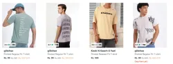 Mens T-Shirts starting at ₹99