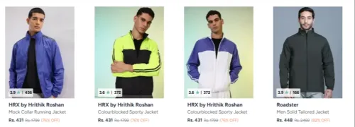 Image of Men's Winter jackets upto 82% Discount