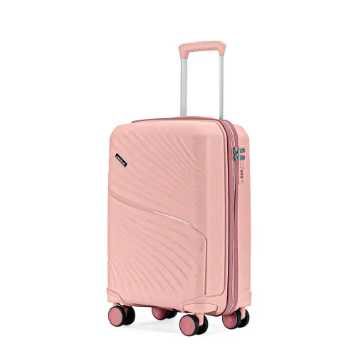 Image of Meridian 20-Inch Polypropylene Cabin Trolley 8-Wheel Suitcase