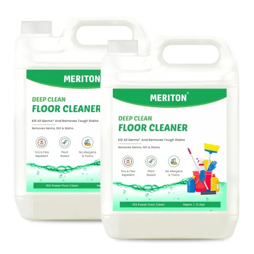 Image of Meriton Neem Deep Clean Floor Cleaner – 5L | Plant-Based Formula | Tick & Flea Repellent | Removes Germs, Dirt & Tough S