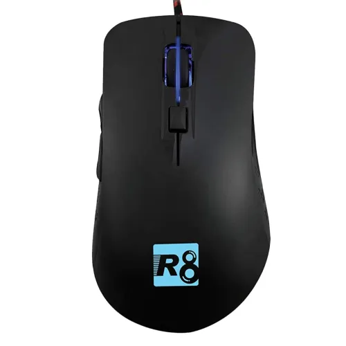 Image of MESTEK R8 1612 Wired Gaming Mouse, 1600 DPI Adjustable,6D Button Comfortable Grip Ergonomic Optical PC