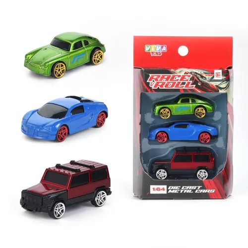 Image of Metal die cast 1:64 Pack of 3