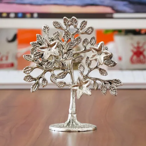 Image of Metal Kalpavriksha Tree Showpiece 