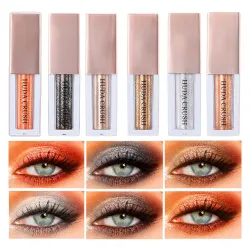 Metallic Liquid Glitter Eye Shadow for Women - Highly Pigmented eye glitter Eyeshadow