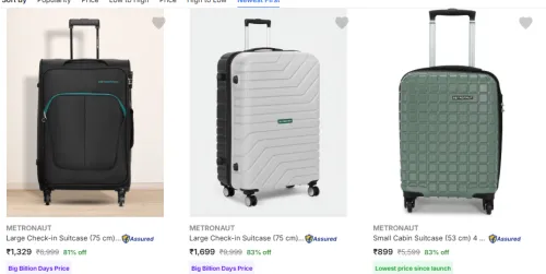 Image of METRONAUT 75cm Check-in Suitcase up to 83% Discount