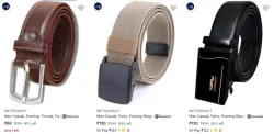 METRONAUT Belts upto 91% Discount
