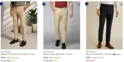 METRONAUT Bottomwear at minimum 72% Discount