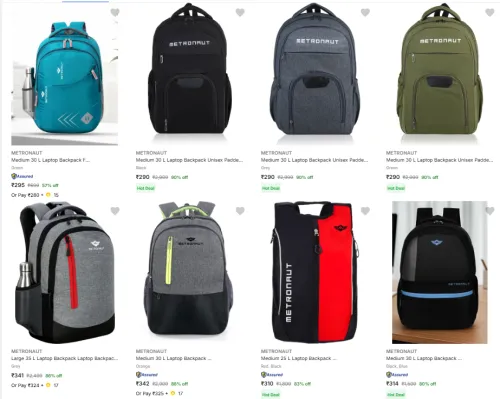 Image of Metronaut Laptop Bags starting @ ₹295