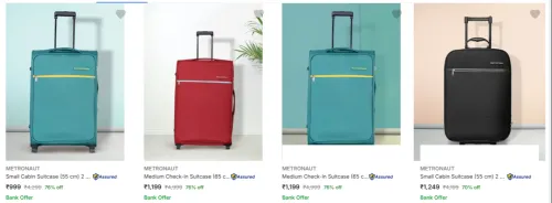 Image of Metronaut Luggage Starting At @ ₹999