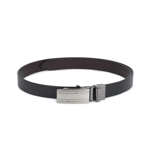 Image of Metronaut Men Textured Leather Belt