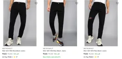 Metronaut Mens Jeans upto 76% Discount