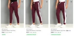 Metronaut Mens Track Pants upto 81% Discount