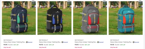 Image of Metronaut Rucksacks Upto 84% Discount