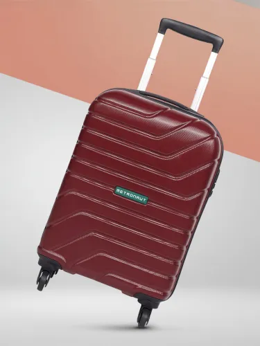 Image of METRONAUT Small Cabin Suitcase (55 cm) 4 Wheels - BENT - Red