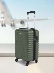 METRONAUT Small Cabin Suitcase (55 cm) 4 Wheels - Pivot - Green