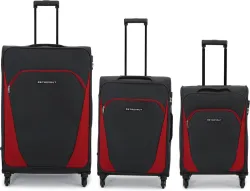 METRONAUT  Soft Body Set of 3 Luggage