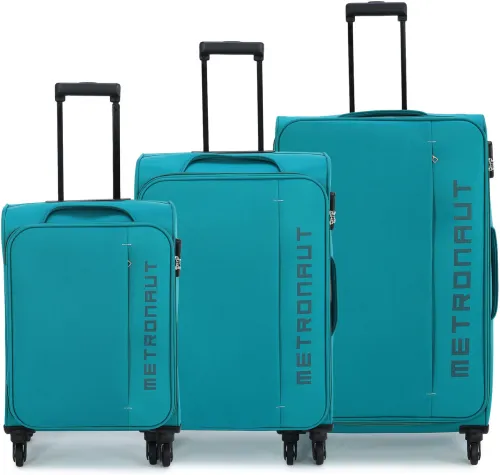 Image of METRONAUT Soft Body Set of 3 Luggage 4 Wheels Set-3 (30inch+ 26inch+22inch)
