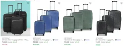 Metronaut Suitcases Set-3 Starting At ₹2949