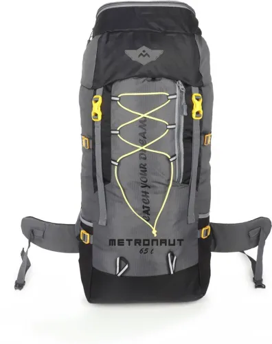 Image of METRONAUT  Trekking Bag For Hiking - 65 L (Grey)