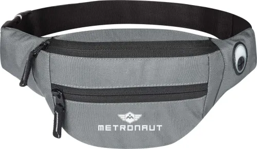 Image of METRONAUT Unisex Stylish Waist & Chest Bag (Grey)