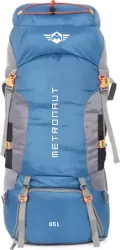 METRONAUT WATERPROOF TREKKING BAG HIKKING BACKPACK 65 L (Blue)