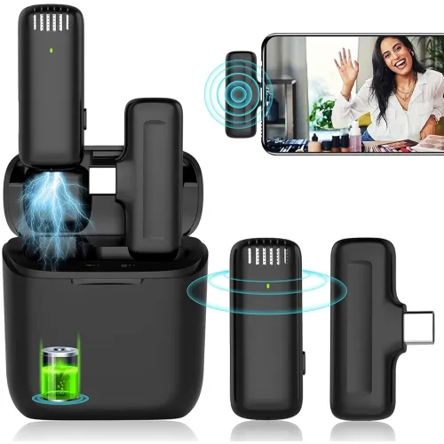 Image of Metronaut Wireless Lavalier Microphone Mic System 