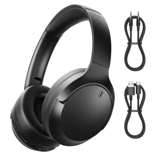 Image of Meyaar D5 Made in India Over Ear Bluetooth Headphones 