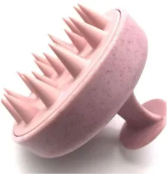 Mg StarMart Scalp Hair Head Soft Silicone Scrubber Brush