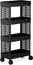 MGKENTERPRISE 4 Compartments plastic Portable Desk organizer  