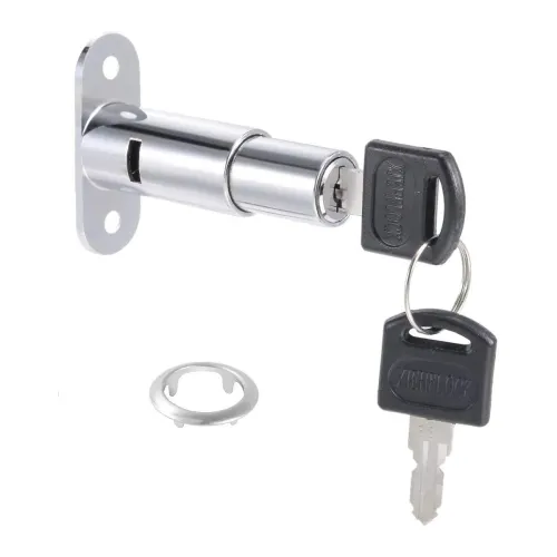 Image of MHS Sliding Door Push Key Lock - 25mm