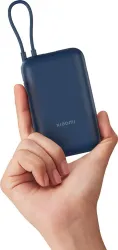 Mi 10000 mAh 22.5 W Compact Pocket Size Power Bank (Blue, Lithium-ion, Power Delivery 3.0 for Mobile, Earbuds, Speaker, 