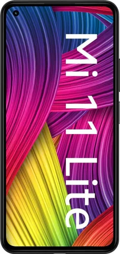 Image of Mi 11 Lite (Vinyl Black, 128 GB) (6 GB RAM)