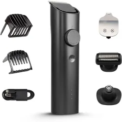 Mi by Xiaomi Grooming Kit Trimmer 90 min Runtime 40 Length Settings (Black)