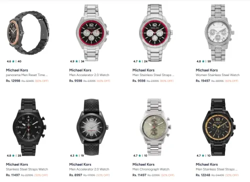 Image of Michael Kors men's watches up to 60% Discount