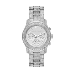 Michael Kors Runway Womens Silver Watch MK7434