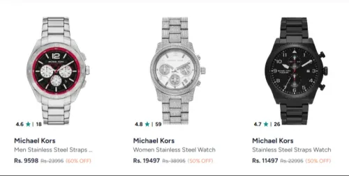 Image of Michael Kors Watches up to 60% Discount