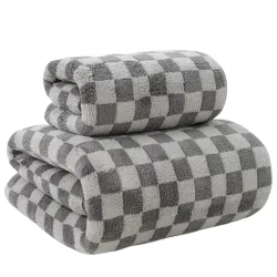 Microfiber Bath & Hand Towel Set