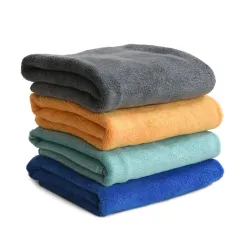 Microfiber Gym Towels (4-Pack, 40x40cm, 350 GSM)