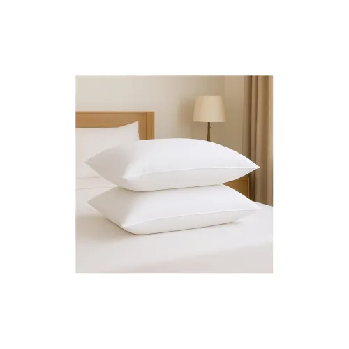 Image of Microfiber Pillows Set 2, Soft Adjustable Pillow for Sleeping
