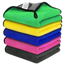 Microfiber Towel for Car Cleaning 500 GSM (Pack of 5)
