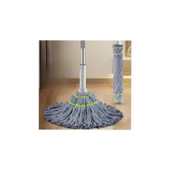 Microfiber Twist Mop for Floor Cleaning, Squeeze Twist Mop Stick (Pack of 1)