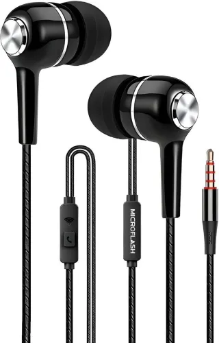 Image of Microflash Clear Hi-Fi Sound, Headphones Wired