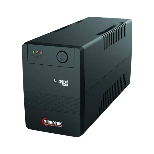 Image of Microtek Legend 650 Line Interactive UPS 650VA/360W, Micro Processor Based UPS System, An Ideal Power Backup & Protectio