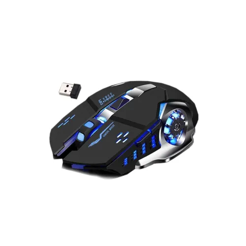 Image of MICROWARE Sleek 2.4G Wireless Rechargeable Gaming Mouse 1600 DPI
