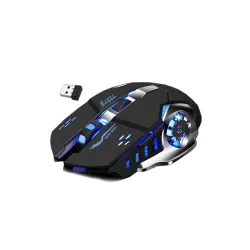 MICROWARE Sleek 2.4G Wireless Rechargeable Gaming Mouse 1600 DPI