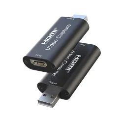 Microware Audio Video Capture Card, HDMI to USB 2.0, Full HD UP to 1080P 60fps Live Video Recorder Game Capture Card for