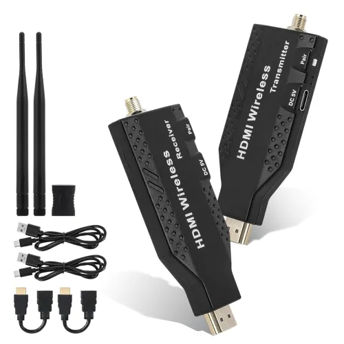 Image of Microware Wireless HDMI Transmitter Receiver 50M