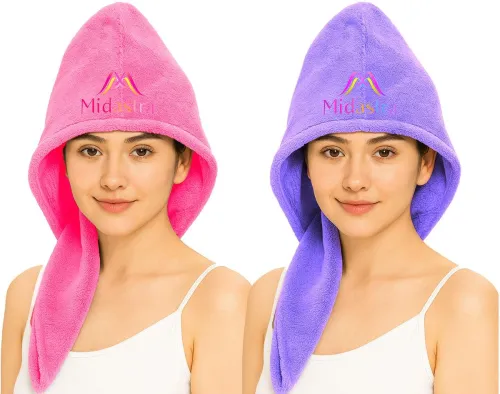 Image of Midastra Microfiber 500 GSM Hair, Face, Beach Towel