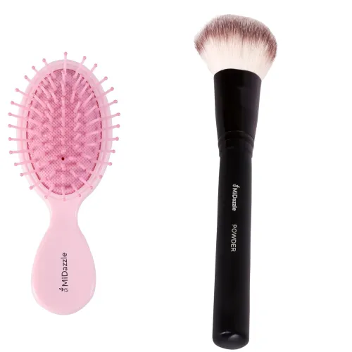 Image of Midazzle Pink Unicorn Kids Hair Brush Set